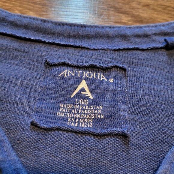 Antigua NHL Hockey Toronto Maple Leafs Jersey Style Shirt Womens Size Large - Picture 5 of 7